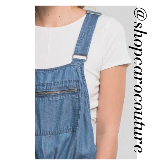 LAST!! Lovestitch Overall Shorts/Romper, NWT - size medium - Picture 4 of 5